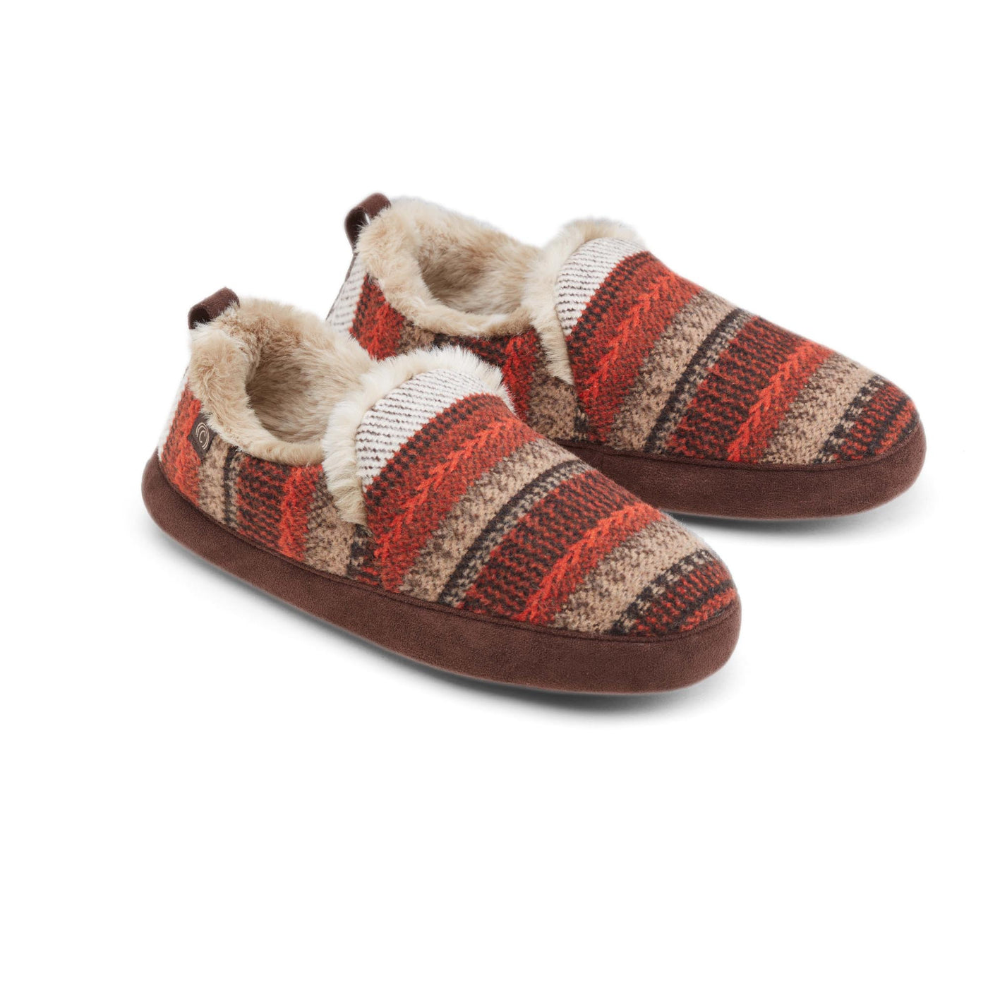 Sonora Moccasin Rust 3 Quarter Pair View #color_rust