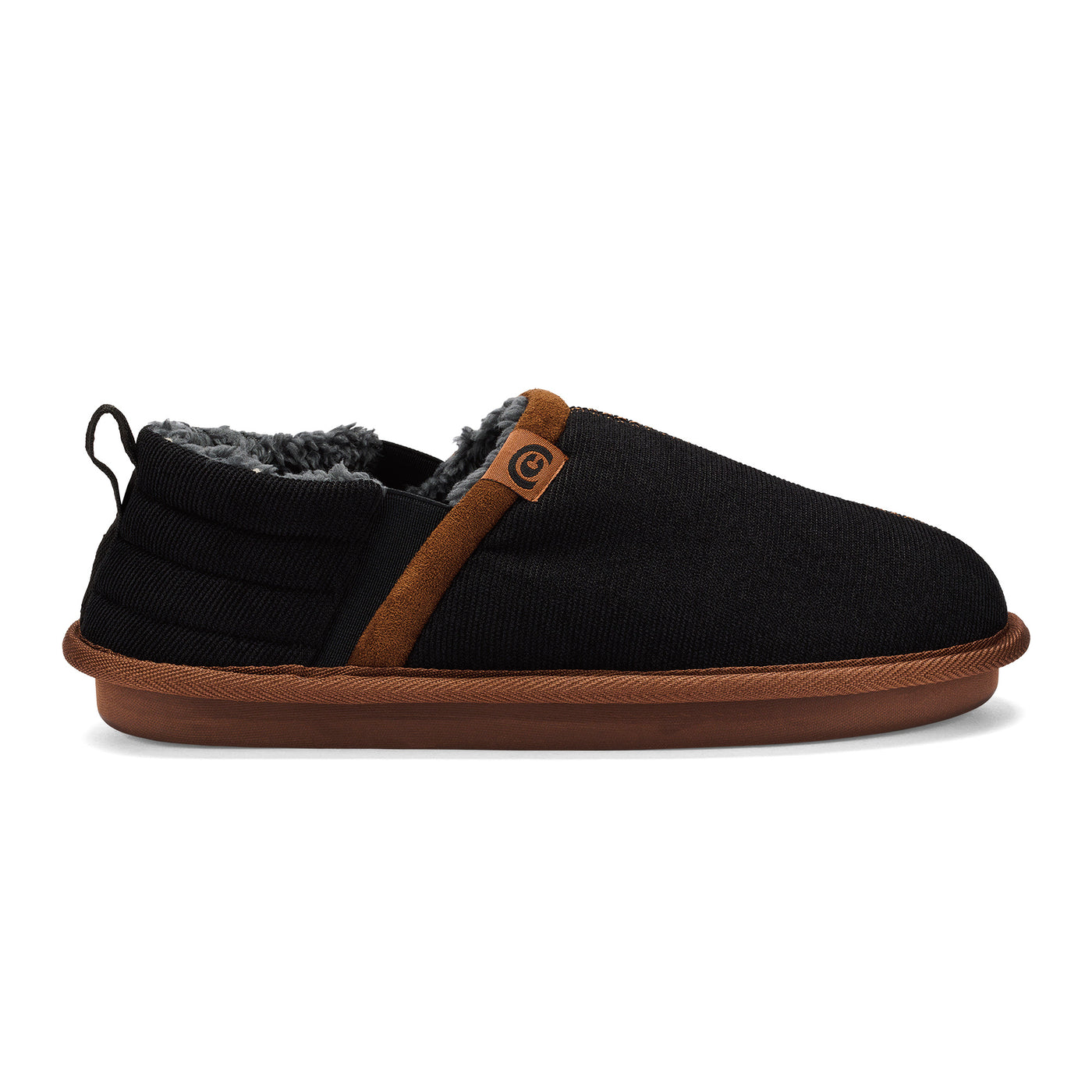 Jalama Moccasin Black 3 Quarter View #color_black