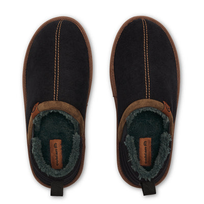 Jalama Moccasin Black Top View #color_black