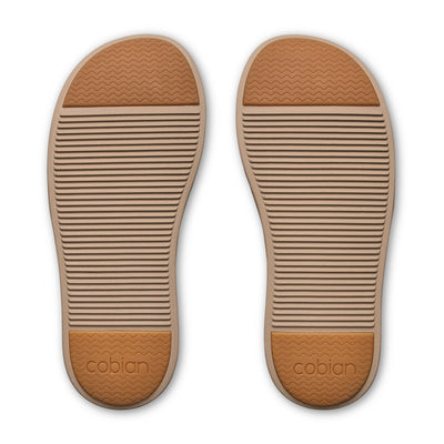 Tolula Slide Tan Bottom View #color_tan