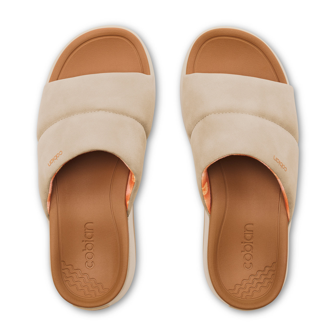 Tolula Slide Cream Top View #color_cream