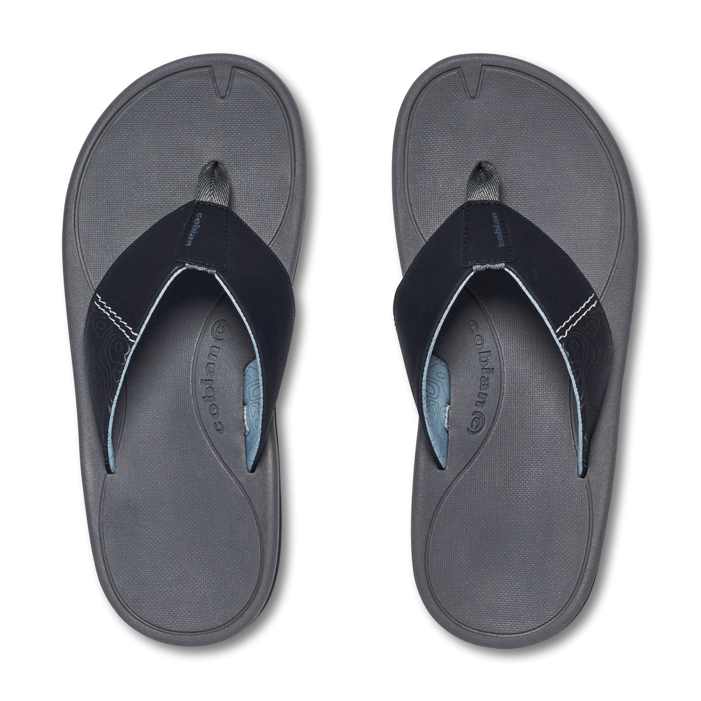 Cobian Men's Sumo-Terra Flip-Flops Black Sandal Shoes